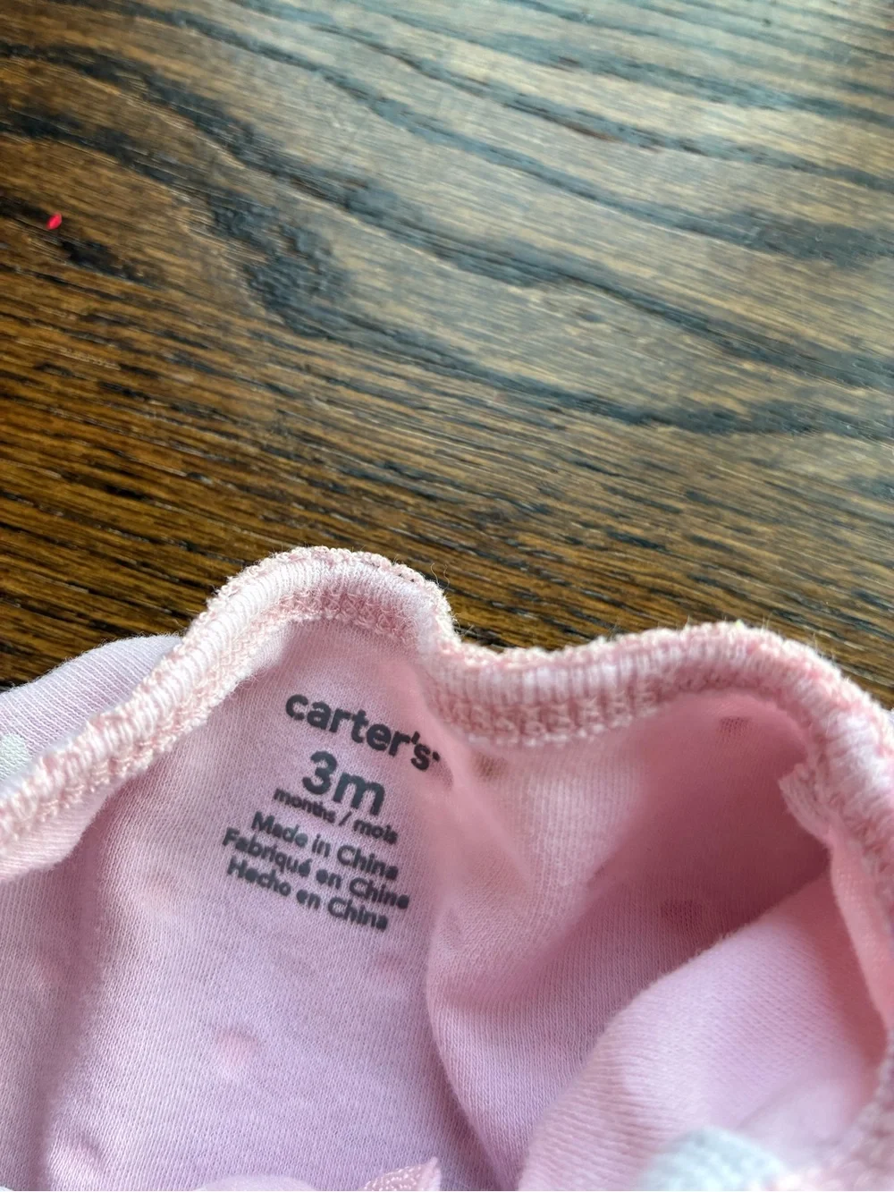 Carters size months